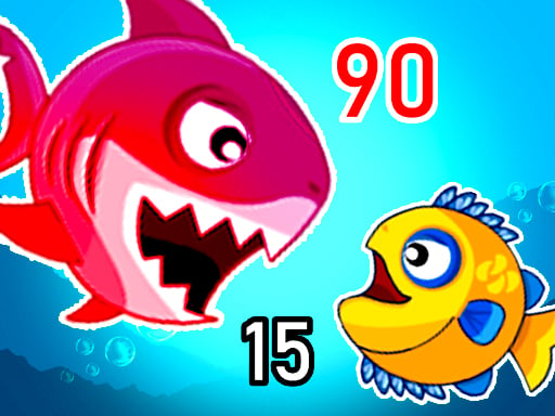 Fish Eat Getting Big Online 2 Player Games on taptohit.com