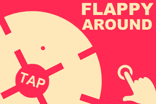 Flappy Around play online no ADS