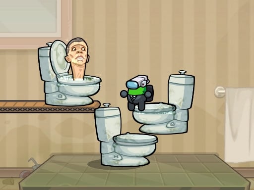 Impostor Jump Skibidi Toilet Online Arcade Games on NaptechGames.com