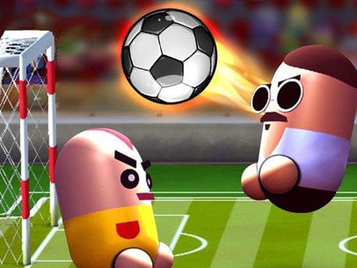 Play 2 Player Head Soccer Game