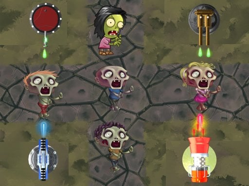 Defend Against Zombies Online Adventure Games on taptohit.com