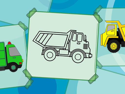 Play Truck Coloring Book Online