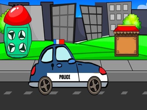Police Car Escape Online Puzzle Games on NaptechGames.com