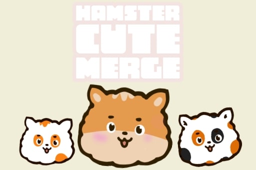 Hamster Cute Merge  play online no ADS