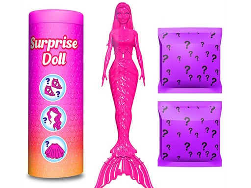 Color Reveal Mermaid Doll Online Girls Games on NaptechGames.com