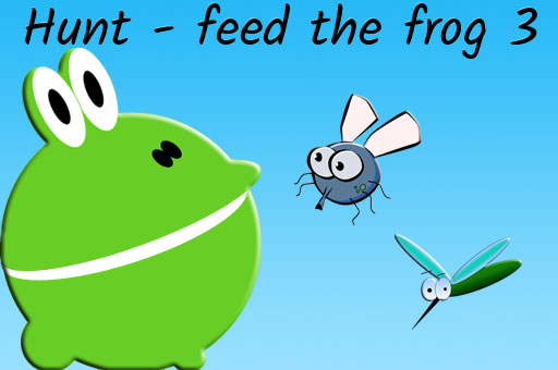 Hunt feed the frog 3 play online no ADS