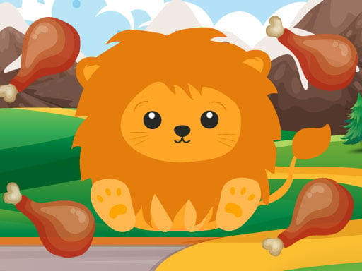 Hungry Lion Online Hypercasual Games on NaptechGames.com