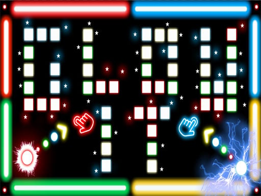 Glowit - Two Players Online Arcade Games on taptohit.com