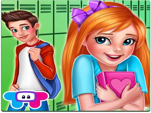 My First High School Crush - Dress Up & Love Story Online Baby Hazel Games on NaptechGames.com