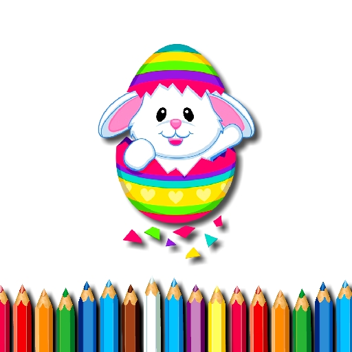 Easter Fun Coloring Book