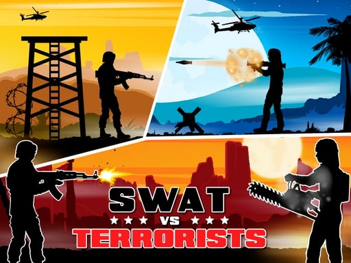 SWAT Force vs TERRORISTS Online Arcade Games on NaptechGames.com
