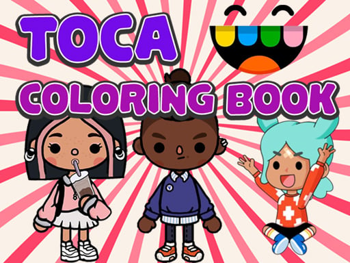 Toca Life Coloring Book image