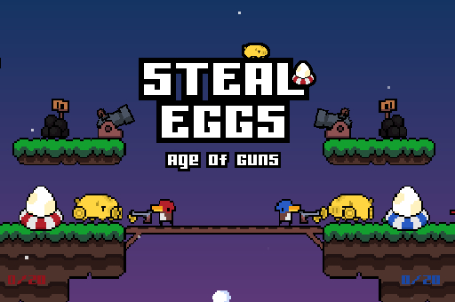 Steal Eggs: Age of Guns play online no ADS