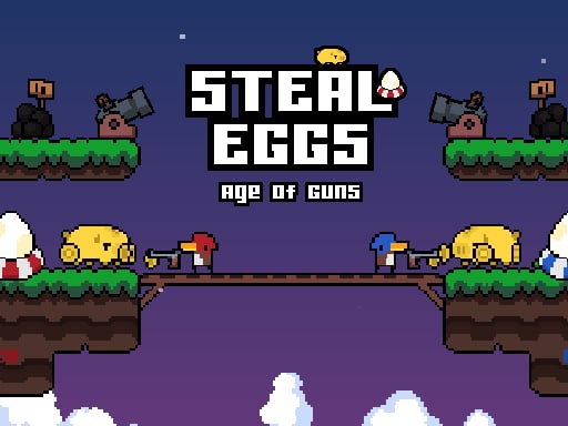 Steal Eggs: Age of Guns - Play Free Best Action Online Game on JangoGames.com