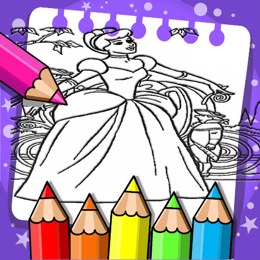 Cinderella Color Book