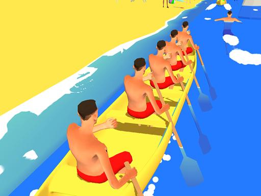 Sprint Canoe Online Sports Games on NaptechGames.com