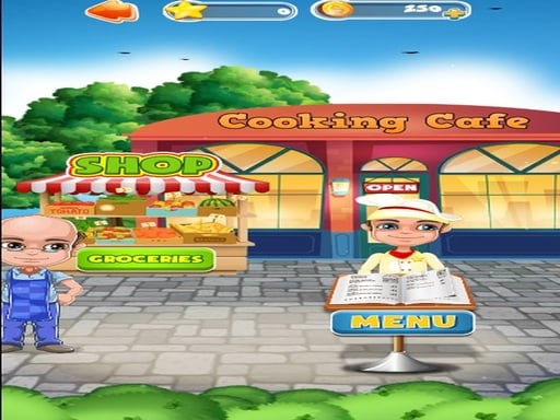 Cooking Cafe Online Cooking Games on taptohit.com