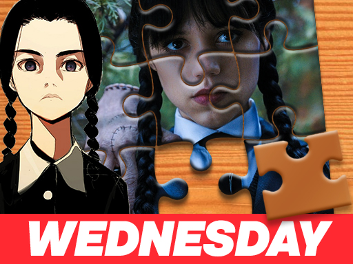 Wednesday Addams Jigsaw Puzzle - Puzzles