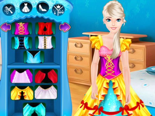 Design A Royal Dress Online Girls Games on NaptechGames.com