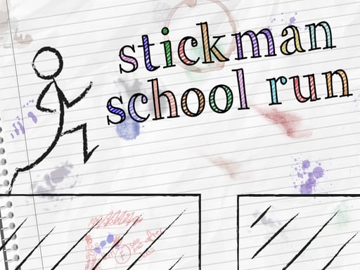 Stickman School Run Online Racing Games on NaptechGames.com