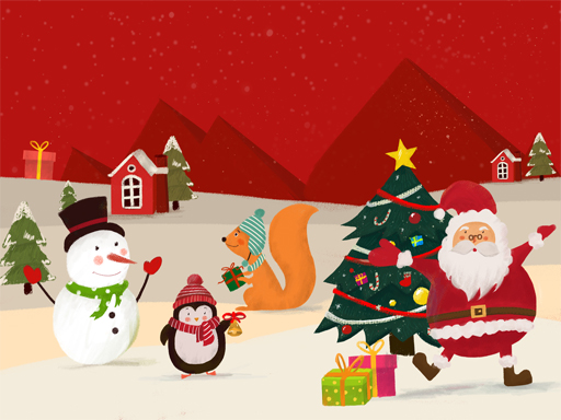 Play Merry Christmas Slide Online