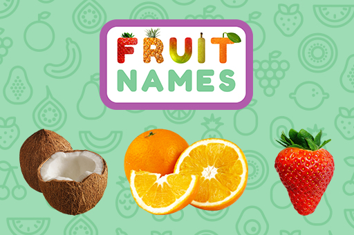 Fruit Names play online no ADS