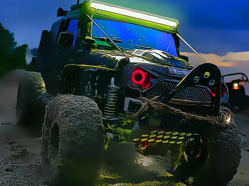 Play Offroad Jeep Driving Puzzle