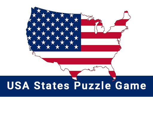 USA States Puzzle Online Puzzle Games on NaptechGames.com