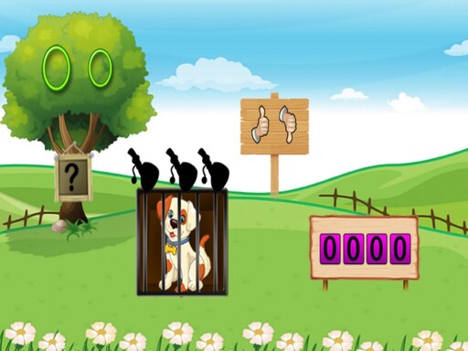 Cute Puppy Escape 2 Online Puzzle Games on NaptechGames.com