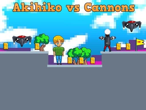 Akihiko vs Cannons - Play Free Best Arcade Online Game on JangoGames.com