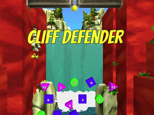 Cliff Defender Online Arcade Games on NaptechGames.com
