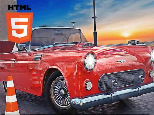Classic Cars Parking Stunts Online Racing Games on NaptechGames.com