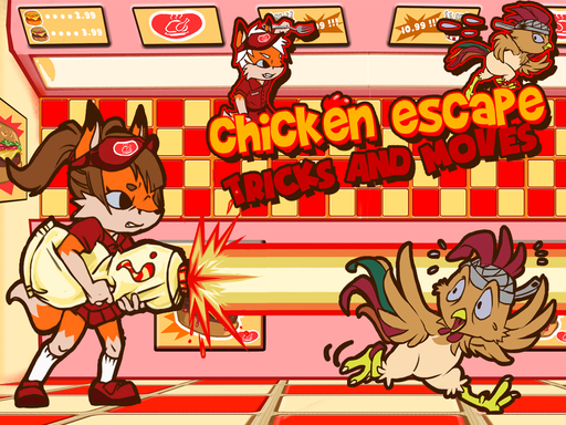 Chicken Escape : Tricks and moves Online Hypercasual Games on NaptechGames.com