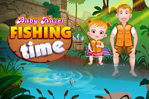 Baby Hazel Fishing Time