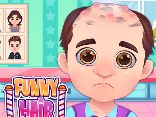 Funny Hair Shop Online Clicker Games on NaptechGames.com