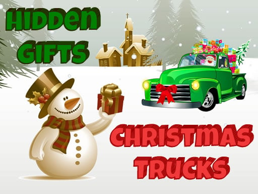 Christmas Trucks Hidden Gifts Online Puzzle Games on NaptechGames.com
