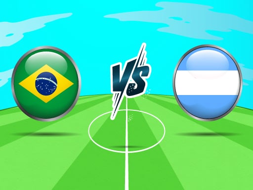 Brazil vs Argentina Challenge Online Sports Games on NaptechGames.com