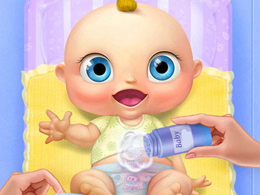 My Newborn Baby Care Online Girls Games on NaptechGames.com