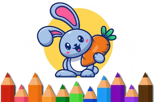 Cute Rabbit Puzzle play online no ADS
