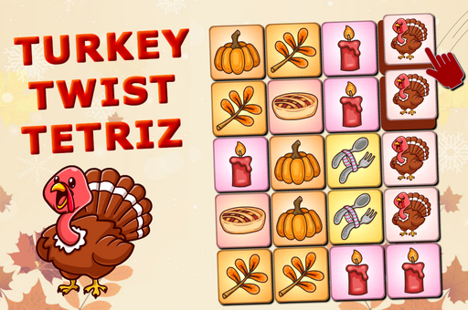 Turkey Twist Tetriz play online no ADS
