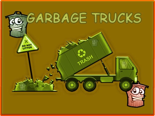 Play Garbage Trucks - Hidden Trash Can Online