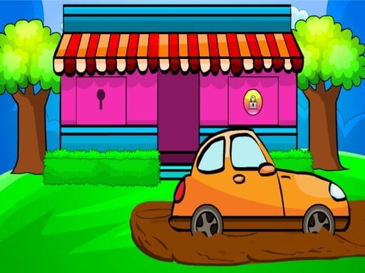 Orange Car Escape 2 - Puzzles