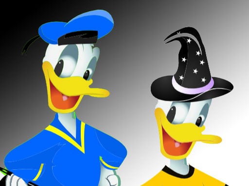 Donald Duck Dressup - Girls