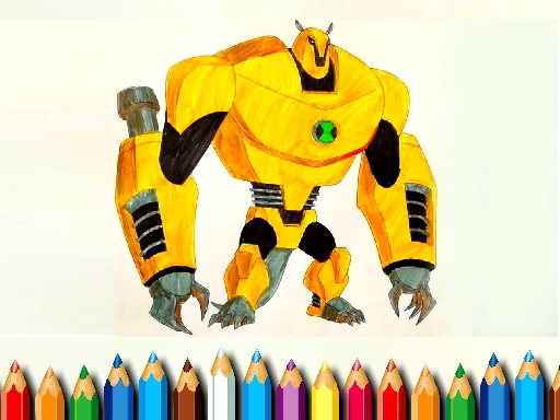Play Ben10 Monsters Coloring
