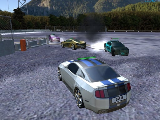 Parking Car Crash Demolition Multiplayer Online Racing Games on NaptechGames.com