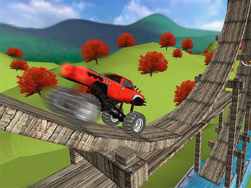 Monster Truck Stunt Madness Online Racing Games on NaptechGames.com