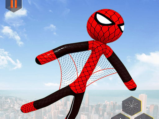 Spider Man Stickman Online Adventure Games on NaptechGames.com