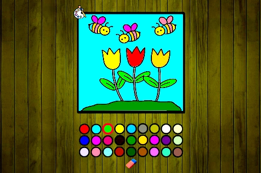 Easy to Paint Spring Time play online no ADS