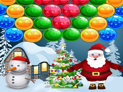Play Santa Christmas Bubble Shooter Ferme Games