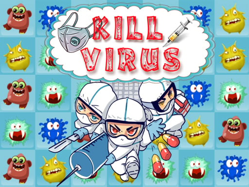 Kill Virus Online Puzzle Games on NaptechGames.com